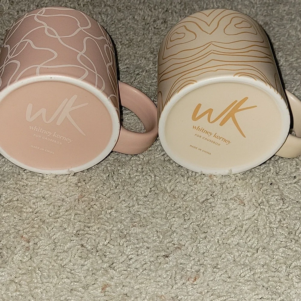 Set of Two Mugs by Whitney Kerney NEW - Picture 2 of 7